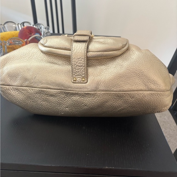 Michael Kors Metallic Gold Hobo Bag - Picture 7 of 12